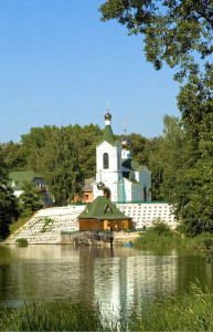 Вид Трегуляевского Иоанно-Предтеченского мужского монастыря