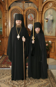 Фото после совершения монашеского пострига в 2007 году