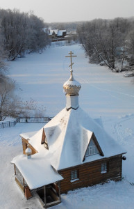 Источник-часовня в честь святителя Питирима на территории Трегуляевского Иоанно-Предтеченского мужского монастыря 